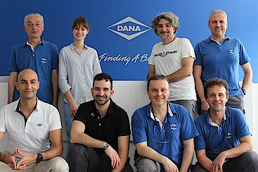 Team von Dana Brevini Motion Systems